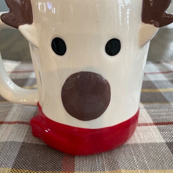 Rae Dunn Mug Reindeer with Antlers OH DEER - Picture 2 of 5
